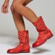 AS98 VESTA B20211 ANKLE BOOTS CHERRY