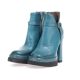 AS98 VIVENT A53215 ANKLE BOOTS EMERALD