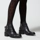 AS98 OPEA 548214 ANKLE BOOTS NERO