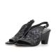 AS98 PRISCILLA E25-C04004 SANDALI NERO