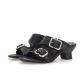 AS98 BREAK E25-C03007 SANDALI NERO